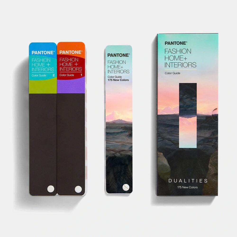 Bảng màu Pantone TPG FHI Color Guide FHIP110C năm 2025 - 2800 màu Pantone TPG / 3 Thanh / 1 bộ