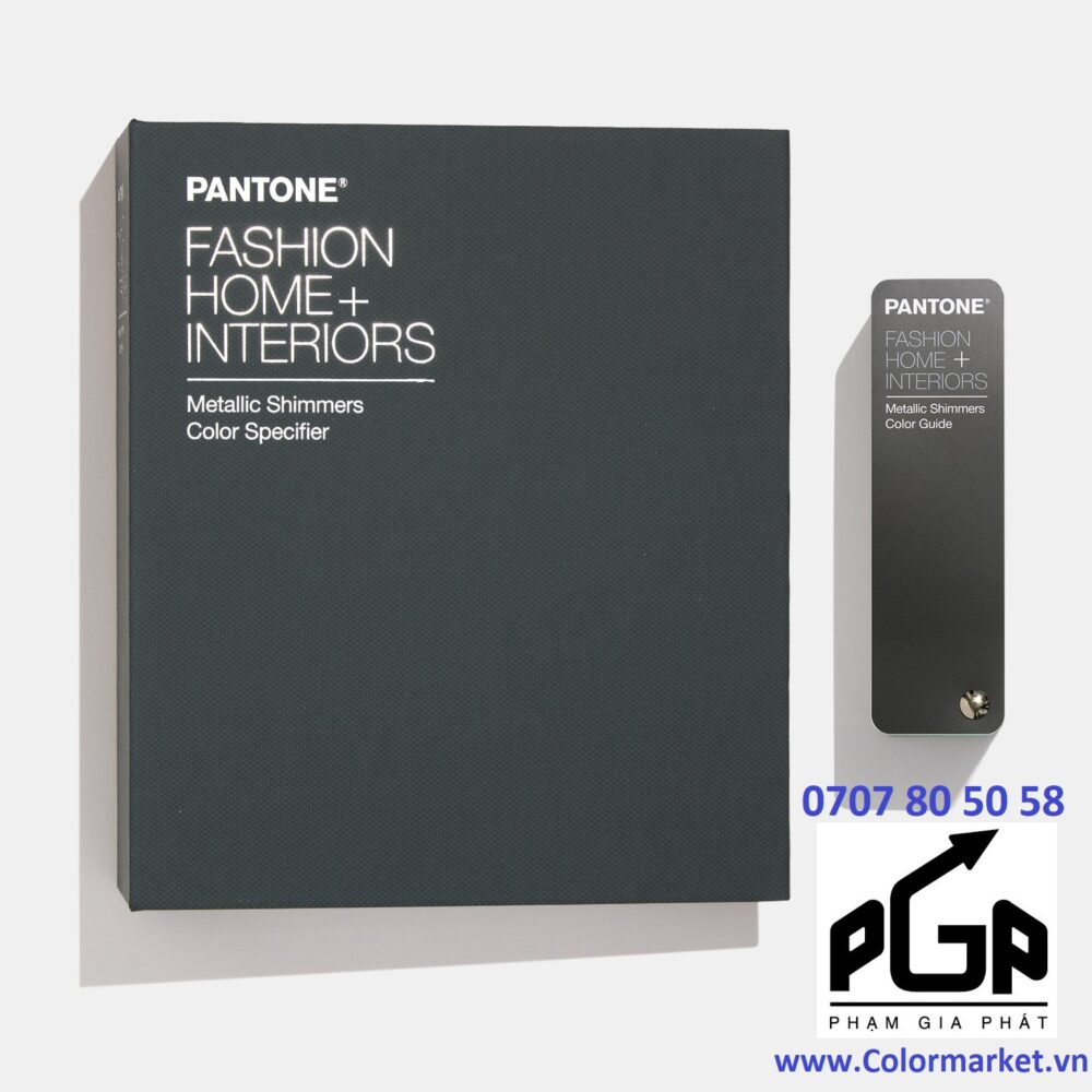 Pantone Metallics Shimmer Color Guide and Specifier FHIP530B năm 2024